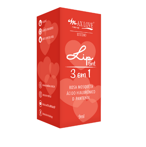 Lip Tint 3 em 1 Cor 504 - Max Love - Minha loja