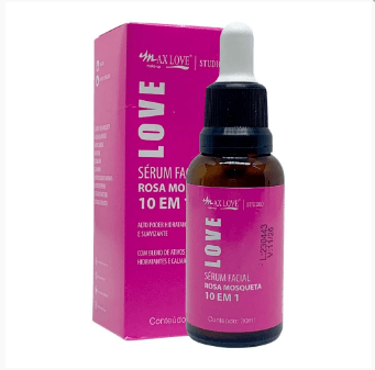 Sérum Facial Rosa Mosqueta Hidratante - Max Love