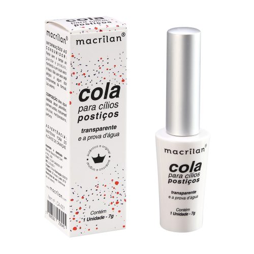 Cola Para Cílios Transparente - CA-001 - Macrilan - Minha loja