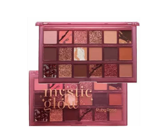 Paleta de Sombras Mystic Glow Ruby Rose - HB-1068 - Com Avaria na embalagem/Sem troca - Minha loja