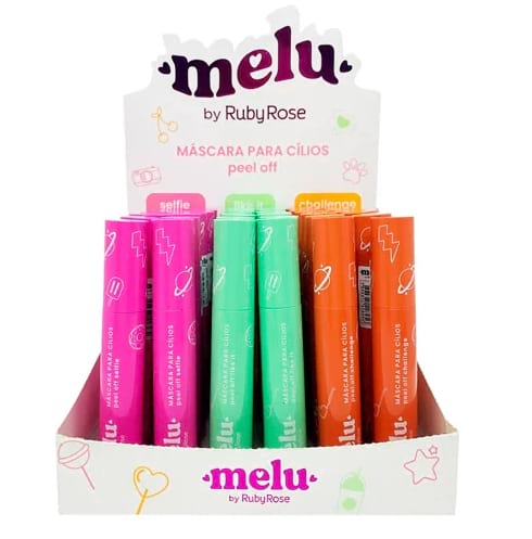Máscara Para Cílios Peel Off Melu Selfie - RR5151 - Ruby Rose - Minha loja