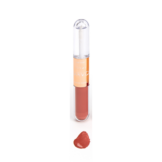 Batom Líquido Matte E Top Coat Vivai - 3078.1.1 - Cor 01