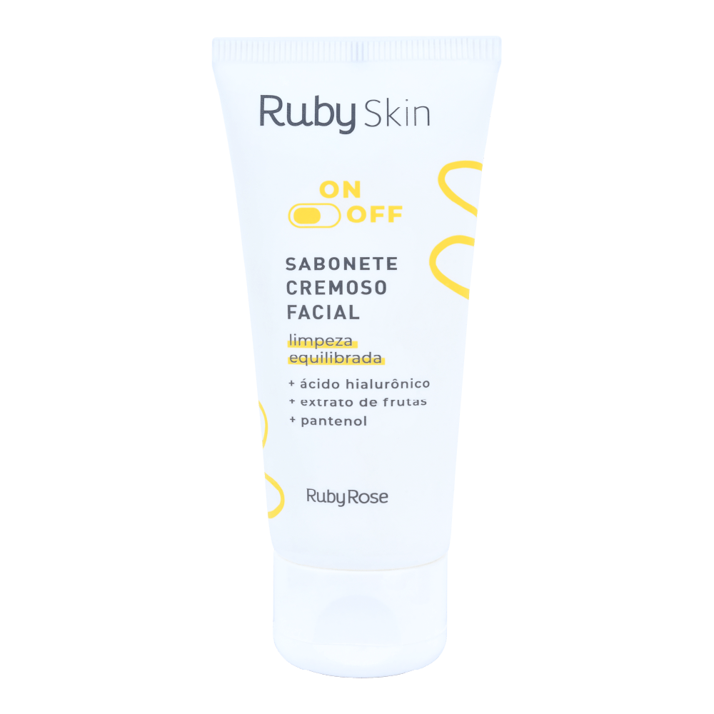 Sabonete Cremoso Facial On-Off - Ruby Rose - HB-327 - Minha loja