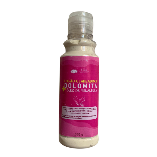 Loção Clareadora Dolomita + Óleo de Melaleuca Ellas Cosméticos